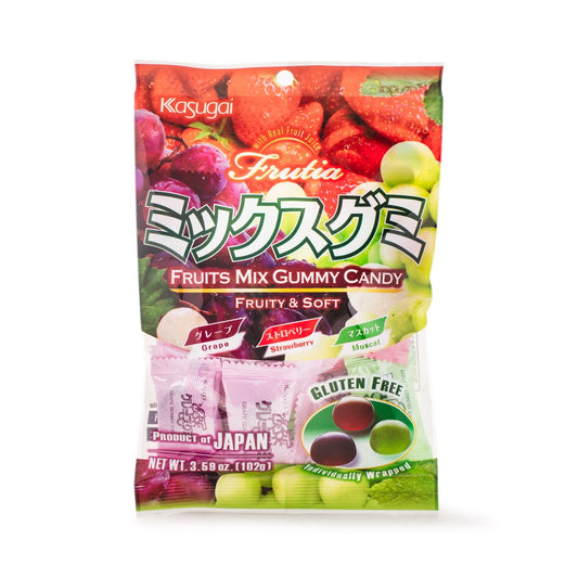 Kasugai FRUTIA Fruit Mix Gumi / Żelki Owocowy Mix 102 g