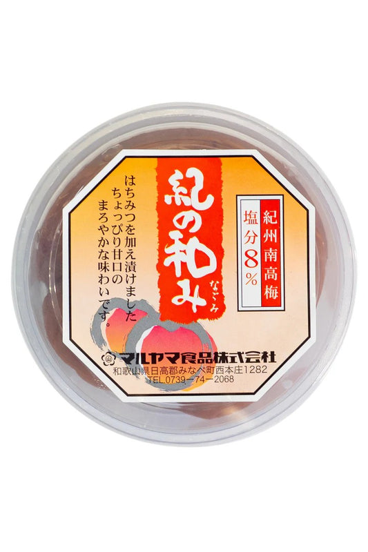 MARUYAMA FOODS Umeboshi 8% Ki No Nagomi / Japońska marynowana śliwka 100 g