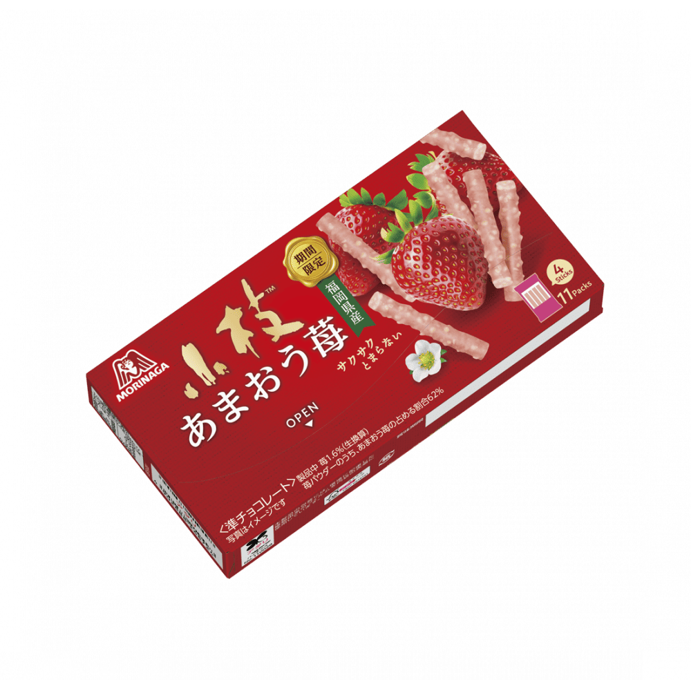 Morinaga Seika KOEDA Strawberry Choco biscuits / Ciasteczka z czekoladą truskawkową