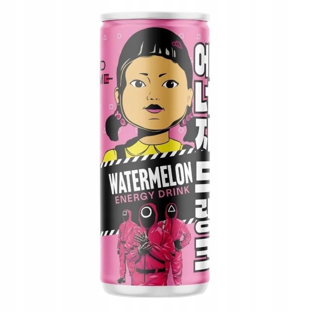 NETFLIX Squid Game Energy Drink Watermelon / Arbuz 250 ml