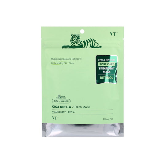 VT COSMETICS Cica Reti-A 7 Days Mask 110 g / 7 szt.