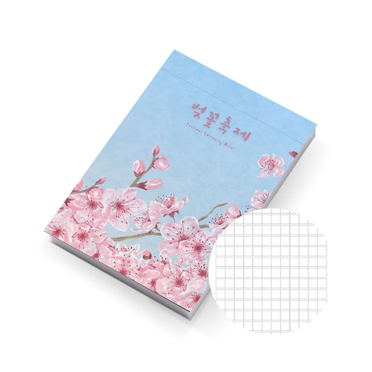 AZJATYCKIE JĘZYKI Sakura Wongoji Notebook / Korean Writing Notebook / Zeszyt wongoji Sakura — do koreańskiego