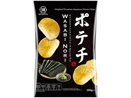 KOIKEYA Potato Chips Wasabi Nori 100 g