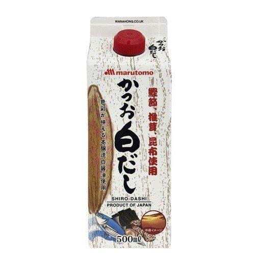 MARUTOMO Katsuo Shiro Dashi Soup Base / Koncentrat Bulionu Dashi na bazie białego sosu sojowego i ryby bonito 500 ml