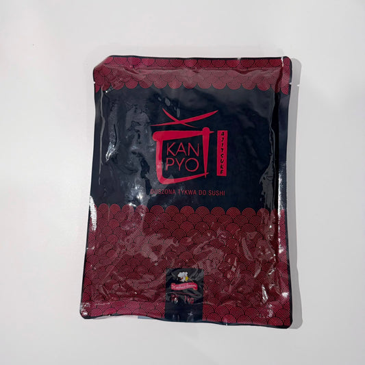 KUCHNIE ŚWIATA Kanpyo Strips Ajitsuke / Duszona Tykwa do Sushi 1 kg
