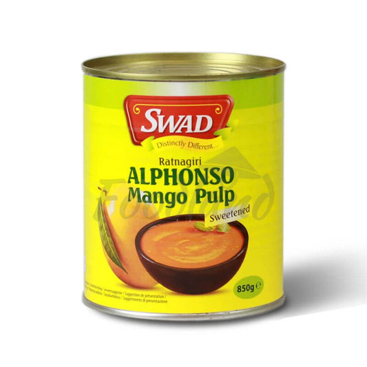 SWAD Alphonso Sweetened  Mango Pulp / Przecier z mango Alphonso 850 g