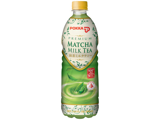 POKKA Matcha Milk Tea Drink / Napój Herbaciany z Matchą i Mlekiem 500 ml