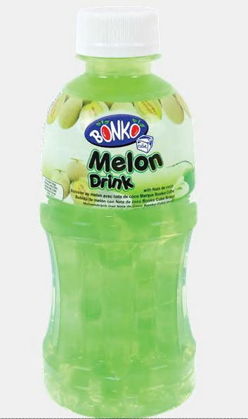 BONKO Napój Melonowy z Galaretką Kokosową 320 ml