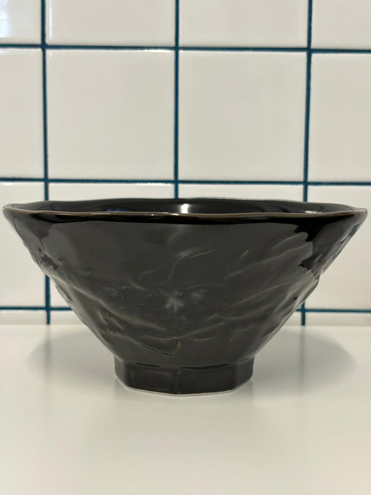 Black Ramen Bowl / Miska do ramenu Showa Seito śr. 19 x 9,7 cm, 1160 ml
