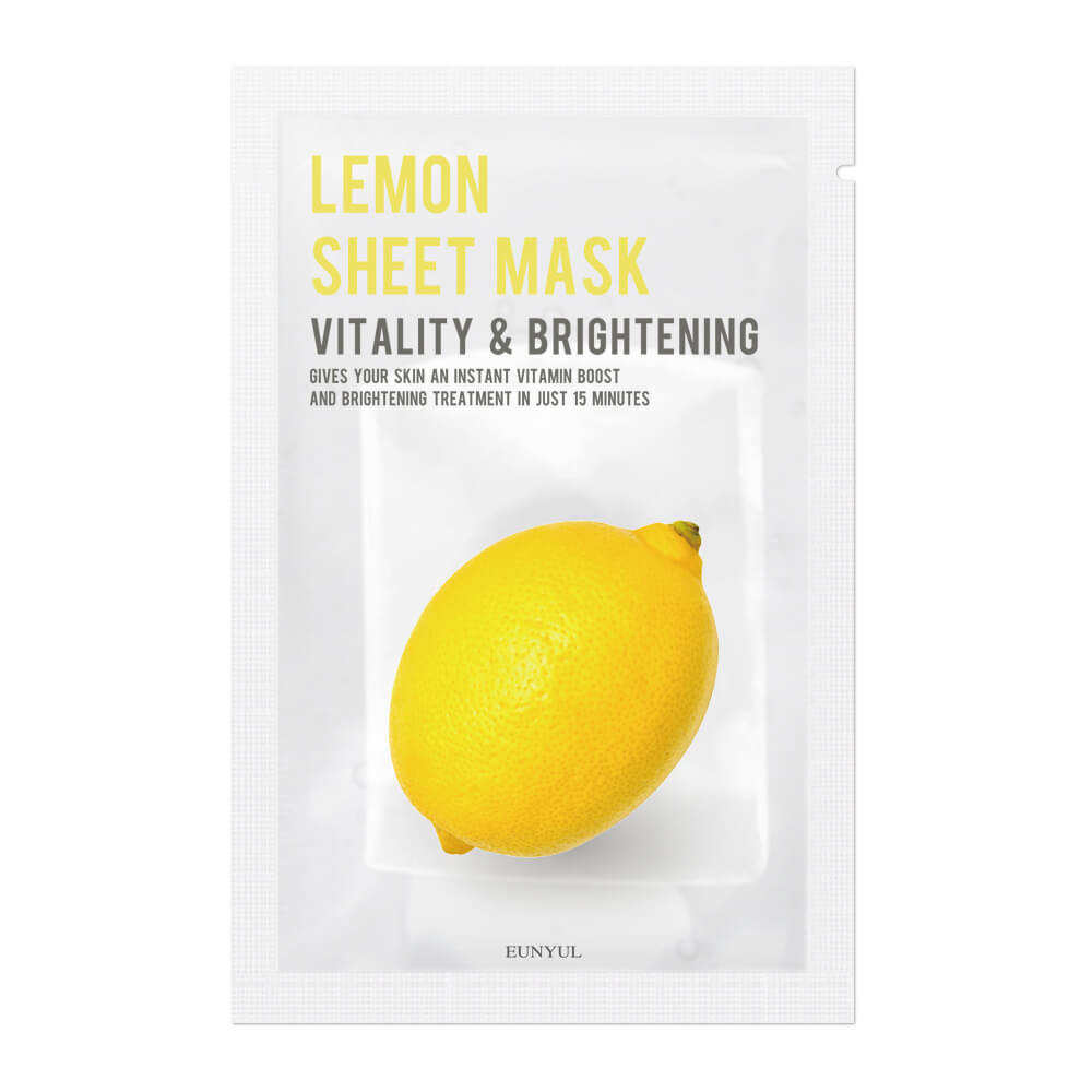EUNYUL PURITY Vitality & Brightening Lemon Sheet Mask 22 ml