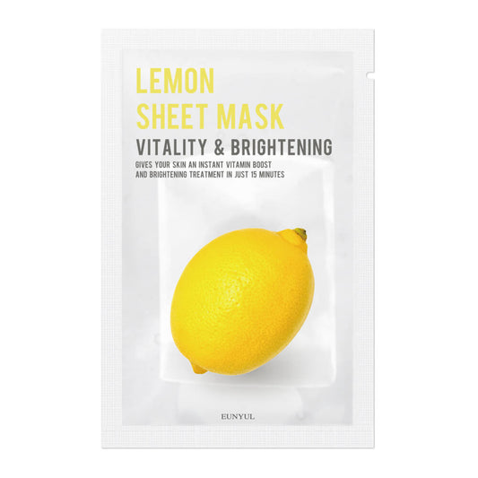 EUNYUL PURITY Vitality & Brightening Lemon Sheet Mask 22 ml
