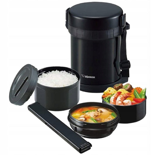 ZOJIRUSHI Termos Obiadowy SL-GH18-BA, Black 1,27 l