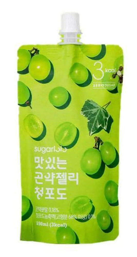 SUGARLOLO Galaretka Konjac Zielone Winogrona 150 g