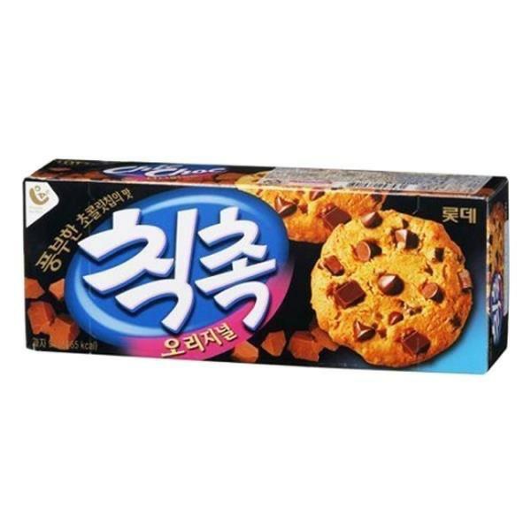 LOTTE Real Chocolate Cookies / Ciasteczka czekoladowe z czekoladą 120 g