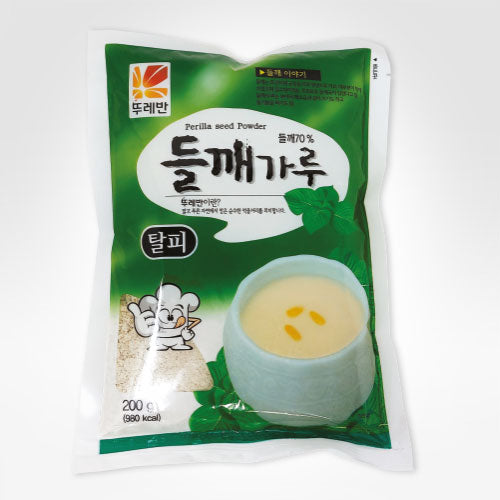 TTULEBAN (DDOREBAN) Deul-kkae Garu / Perilla Seed Powder / Mąka z obranych nasion perilli 200 g