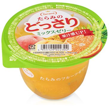 TARAMI NO DOSSARI Mix Fruit Jelly / Galaretka owocowa z kawałkami owoców 230 g