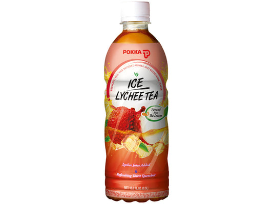 POKKA Ice Tea Lychee Drink / Mrożona Herbata o Smaku Liczi 500 ml