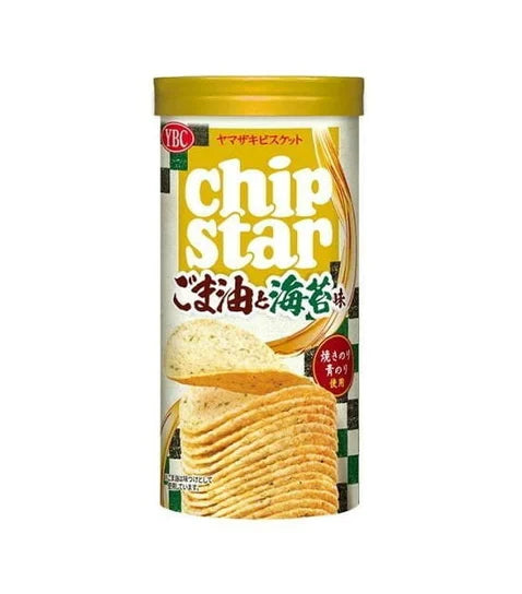 YAMAZAKI Chip Star Sesame Oil & Nori potato chips 45 g