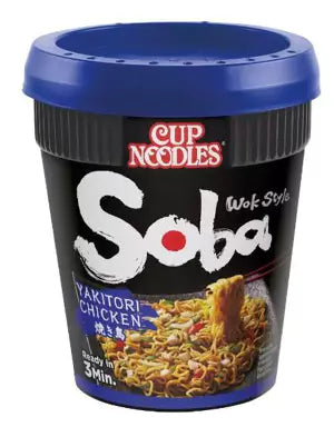 NISSIN Cup Noodle Soba z sosem z Kurczakiem Yakitori 89 g