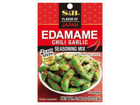 S&B Edamame Chili Garlic Seasoning Mix 32 g