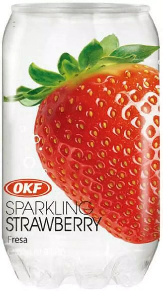 OKF Napój Musujący Truskawkowy 350 ml