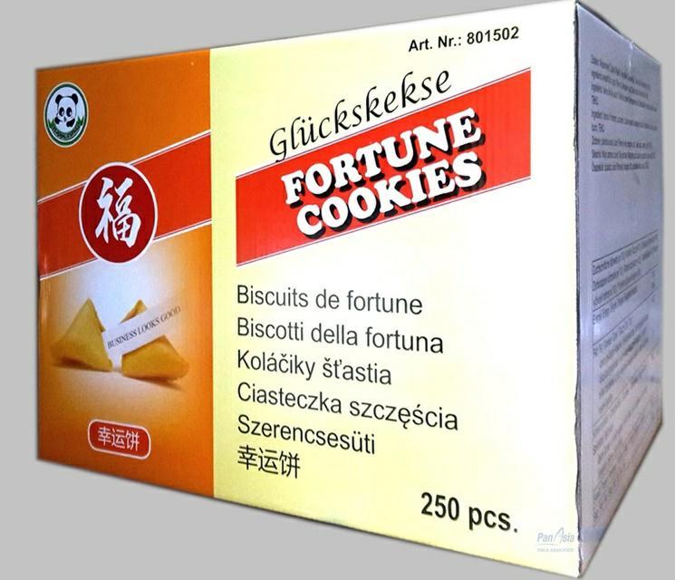 HAPPY PANDA Ciasteczka szczęścia (Fortune Cookies)