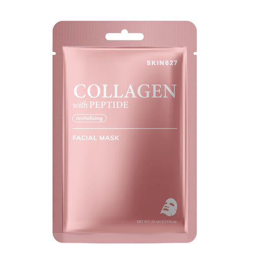 SKIN627 Collagen with Peptide Facial Mask / Rewitalizująca maska do twarzy Kolagen i Peptydy 22 ml
