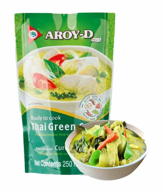 AROY-D Green curry sauce / Sos curry zielony 250 ml