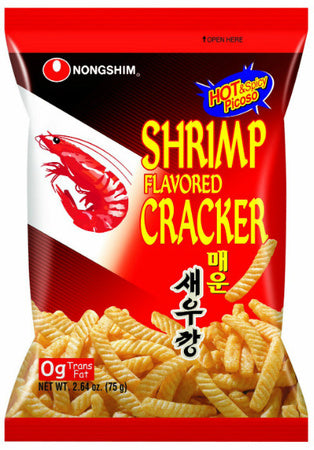 NONGSHIM Chrupki Krewetkowe pikantne 75 g