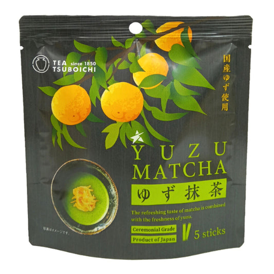 TSUBOICHI Yuzu Matcha Stick / Matcha yuzu w saszetkach 50 g