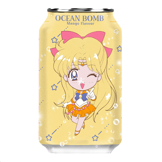 OCEAN BOMB x Sailor Moon Napój Gazowany Mango 330 ml