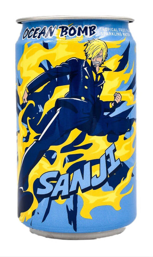 OCEAN BOMB x One Piece Sanji Tropical Fruit Soda / Napój Gazowany Tropikalny 330 ml