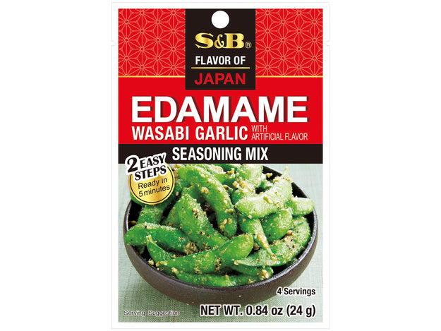 S&B Edamame Wasabi Garlic Seasoning Mix 32 g
