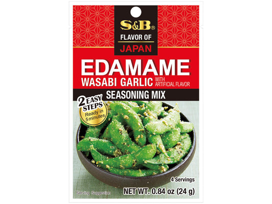 S&B Edamame Wasabi Garlic Seasoning Mix 32 g