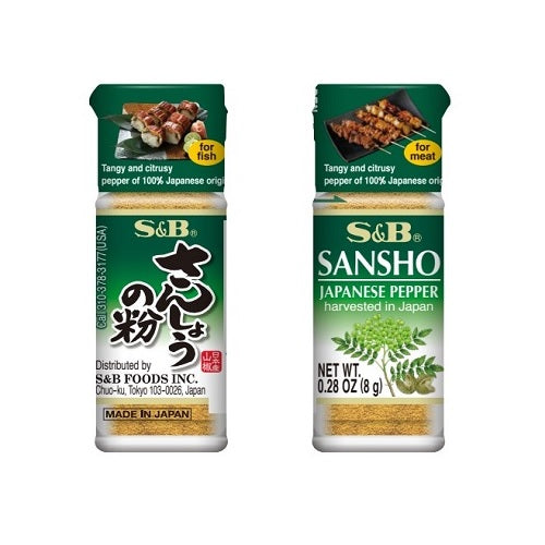 S&B Sansho Japanese Pepper / Pieprz japoński Sansho 8 g