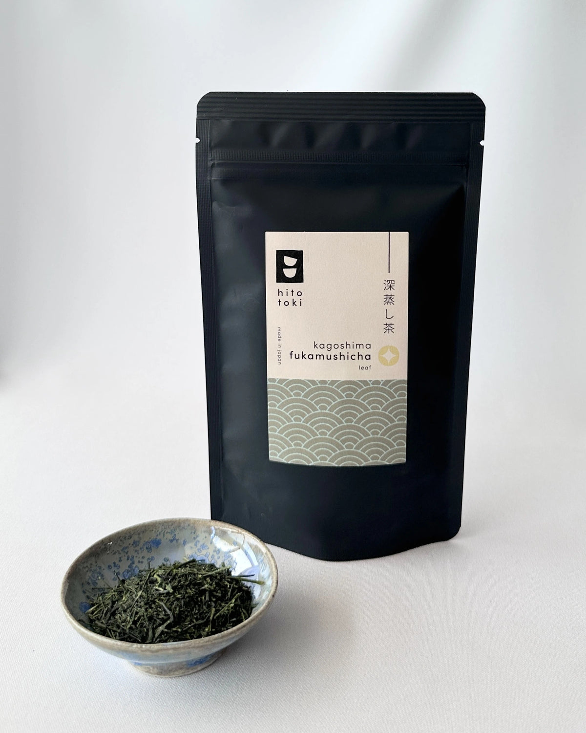 HITOTOKI Kagoshima Fukamushicha / Japońska zielona herbata liściasta 50 g