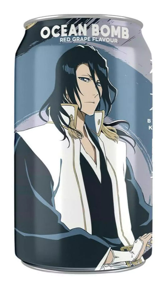 OCEAN BOMB x Bleach Napój Gazowany o smaku Czerownych Winogron 330 ml