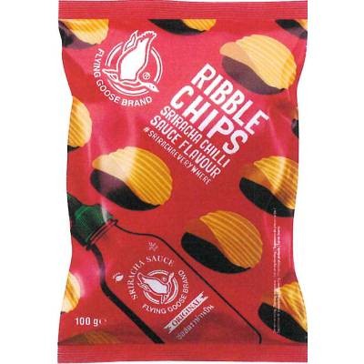 FLYING GOOSE Chipsy ziemniaczane Sriracha 100 g