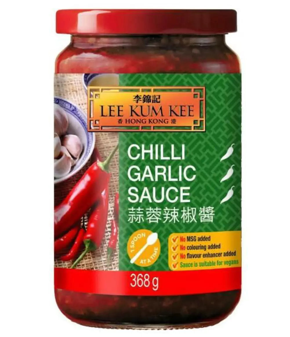 LEE KUM KEE Sos Chilli Czosnkowy (chilli garlic sauce) 368 g