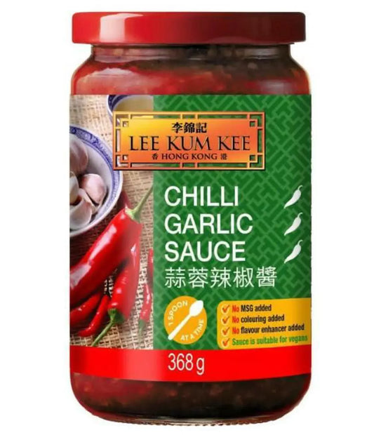 LEE KUM KEE Sos Chilli Czosnkowy (chilli garlic sauce) 368 g
