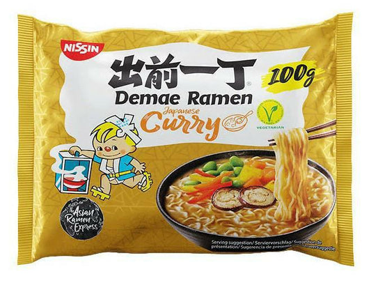 NISSIN Demae Ramen o smaku japońskiego curry 100 g