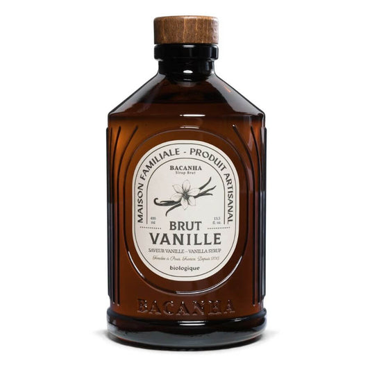 BACANHA Syrop organiczny Waniliowy/ Vanilla Flavour 400 ml