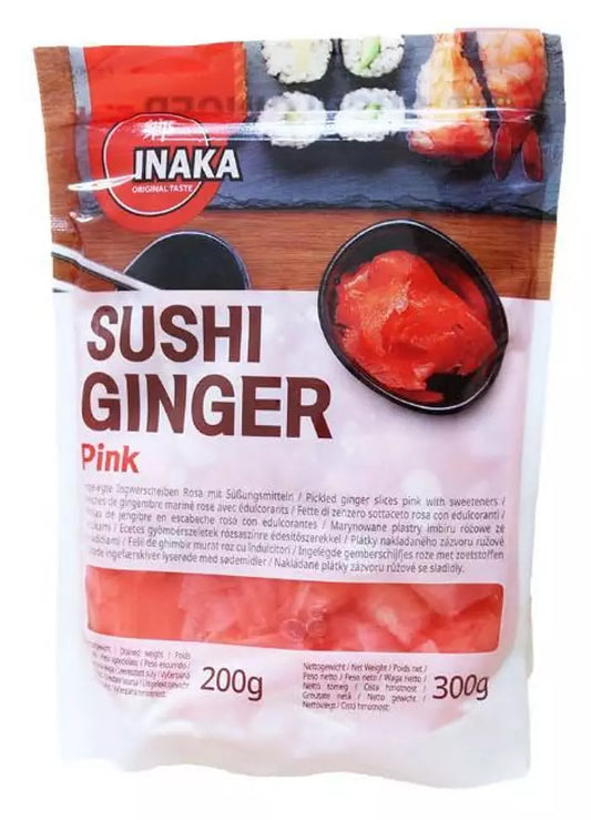 INAKA Imbir marynowany różowy 300 g