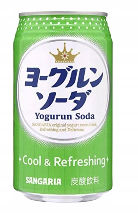 SANGARIA  Yogurun Soda Drink / Napój musujący o smaku jogurtowym 350 g