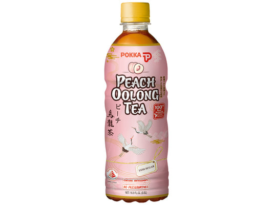 POKKA Oolong Tea Peach Drink / Herbata Oolong Brzoskwiniowa 500 ml
