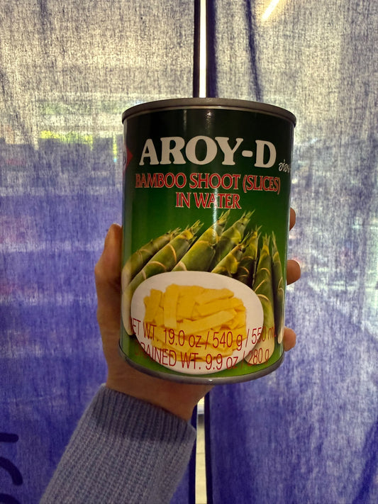 AROY-D Bamboo Shoot Slices in Water / Pędy bambusa w plastrach w wodzie 540 g