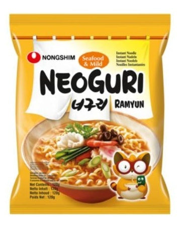 NONGSHIM Neoguri Seafood & Mild / Zupa instant Owoce Morza łagodna 120 g