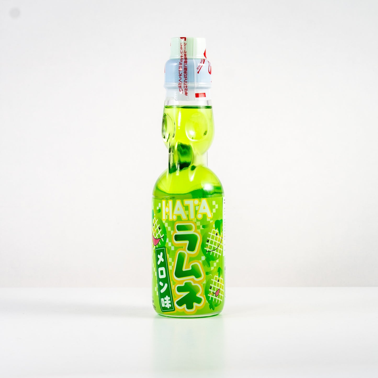 Hata Kosen RAMUNE Melon Soda / Oranżada Melonowa 200 ml