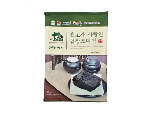 JINDO Seasoned Nori Seaweed / Solone glony nori 20 g