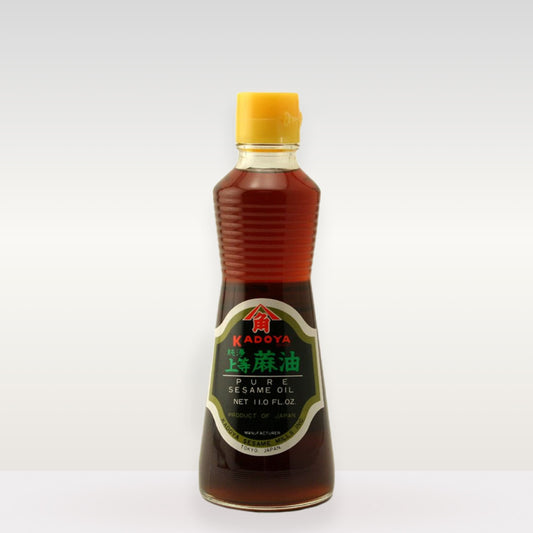 KADOYA Premium 100% Pure Sesame Oil / Olej Sezamowy Premium 327 ml